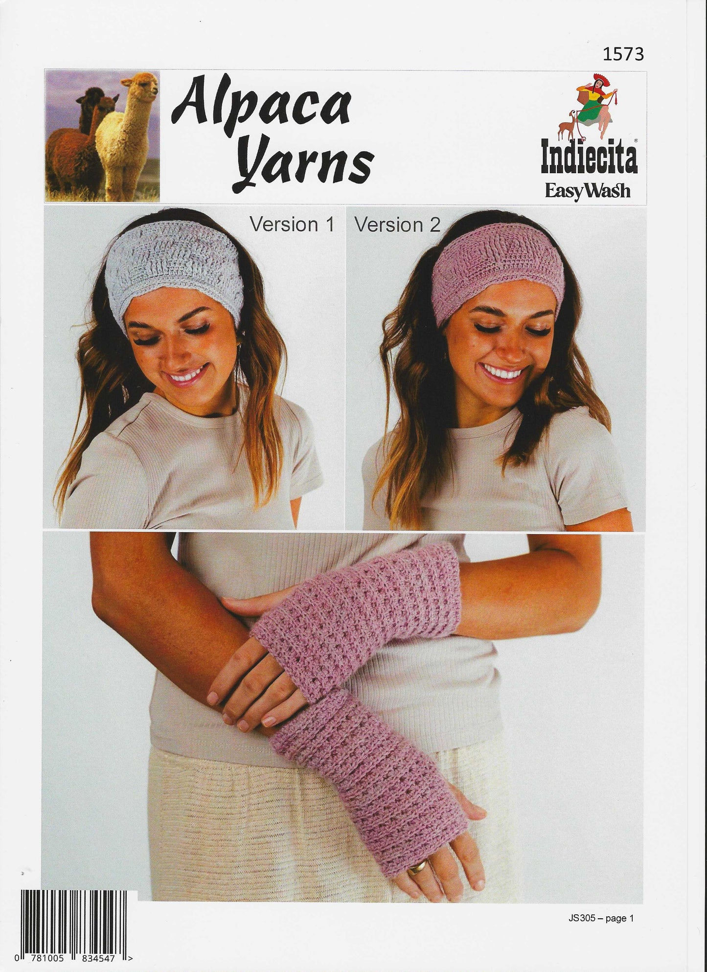 Crochet Patterns - Accessories - Headbands & Handwarmers 1573