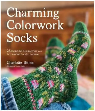 Charming Colorwork Socks - Charlotte Stone